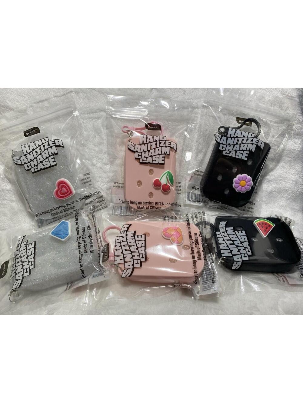 b.pure Hand Sanitizer Charm Case  Lot, All Currently Available Cases